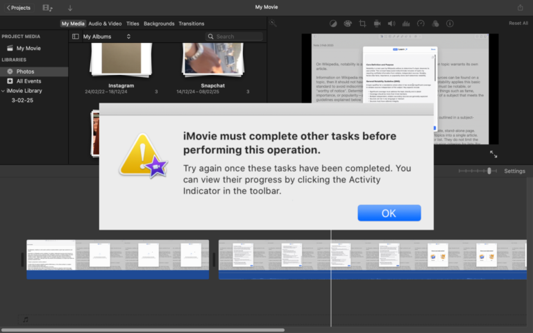 ERROR-iMovie-Must-Complete-Other-Tasks-Before-Performing-This-Operation